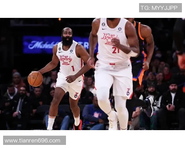 76人力克热火迎来连胜之路 哈登与恩比德联手发力显神威